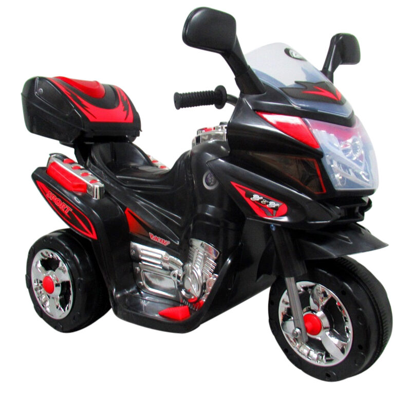 Motorek M6 Czarny, motorek na akumulator