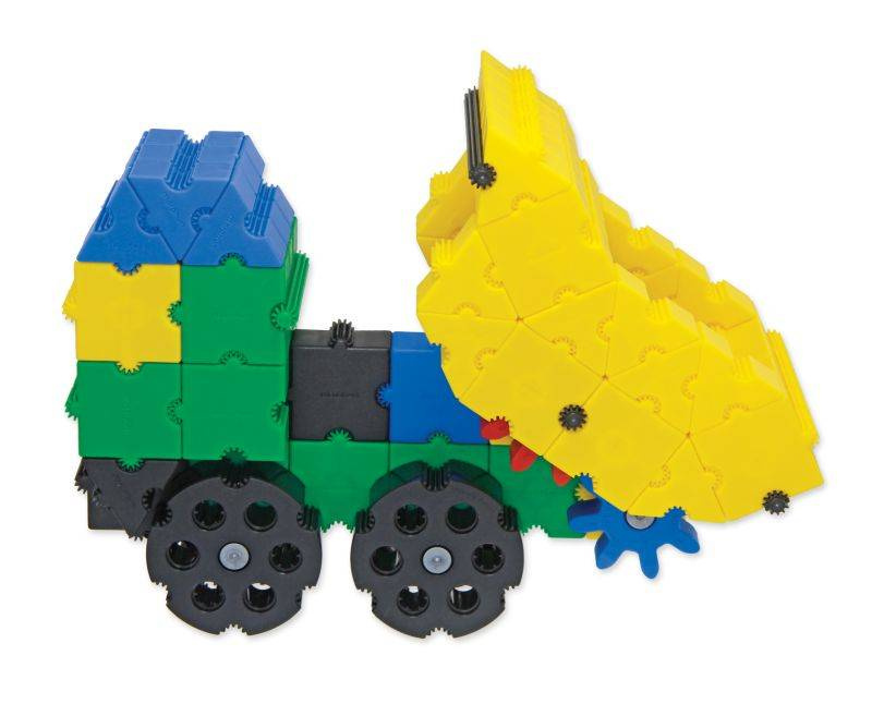 Klocki Morphun Gearphun Pojazdy 324 el. z kołami zębatymi 4+ - obrazek 6