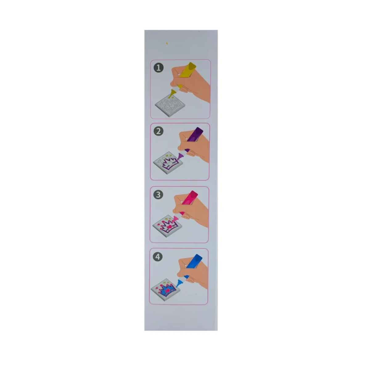Klocki magnetyczne zamek 78 el. Magnetic Tiles Window Art – 3+ - obrazek 5