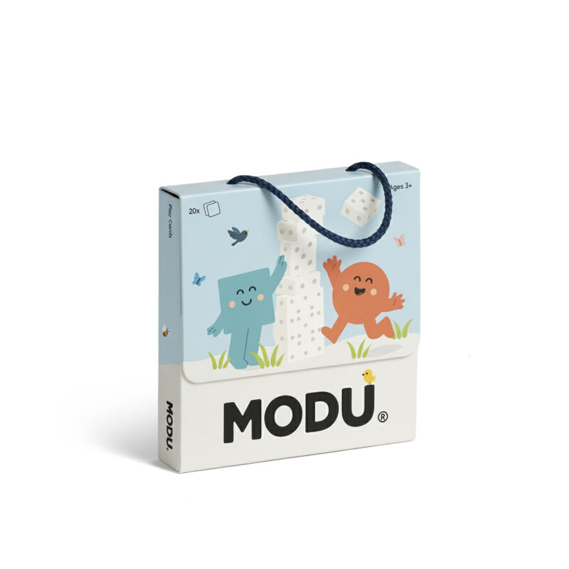 MODU - książeczka Play Cards inspiracje do zabawy klockami MODU