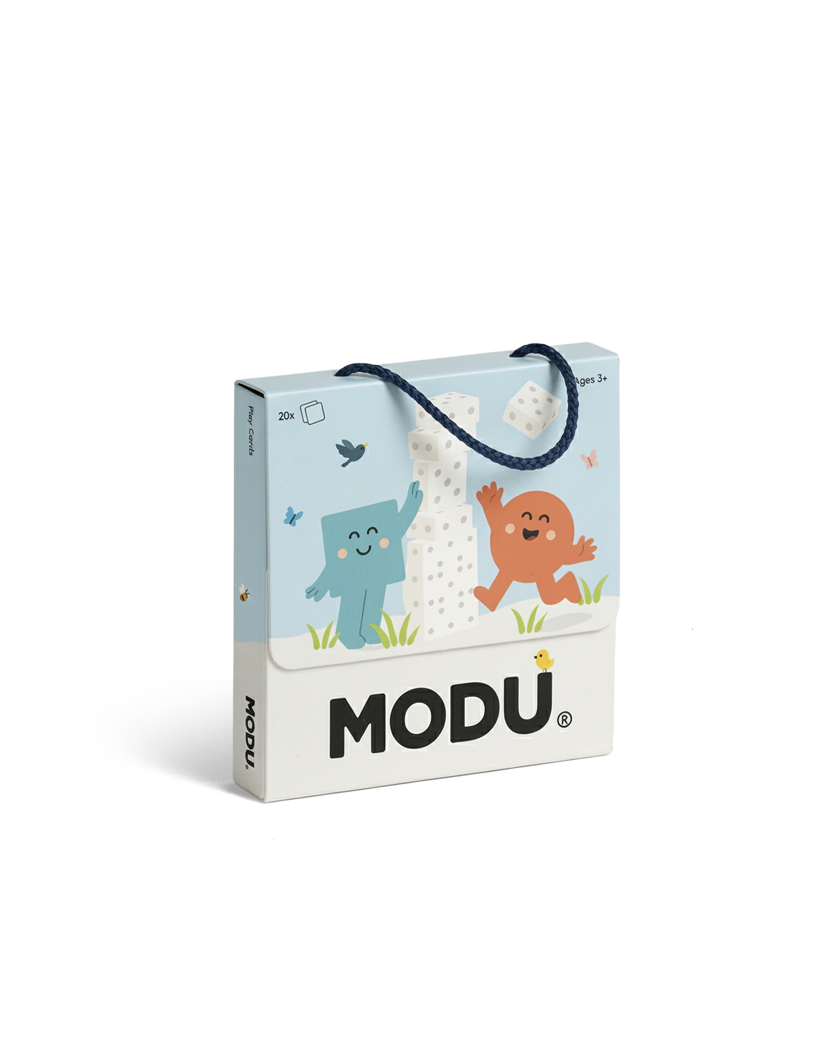 MODU – książeczka Play Cards inspiracje do zabawy klockami MODU