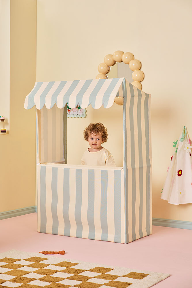 KID'S CONCEPT - namiot targowy, jasny turkusowy - obrazek 2