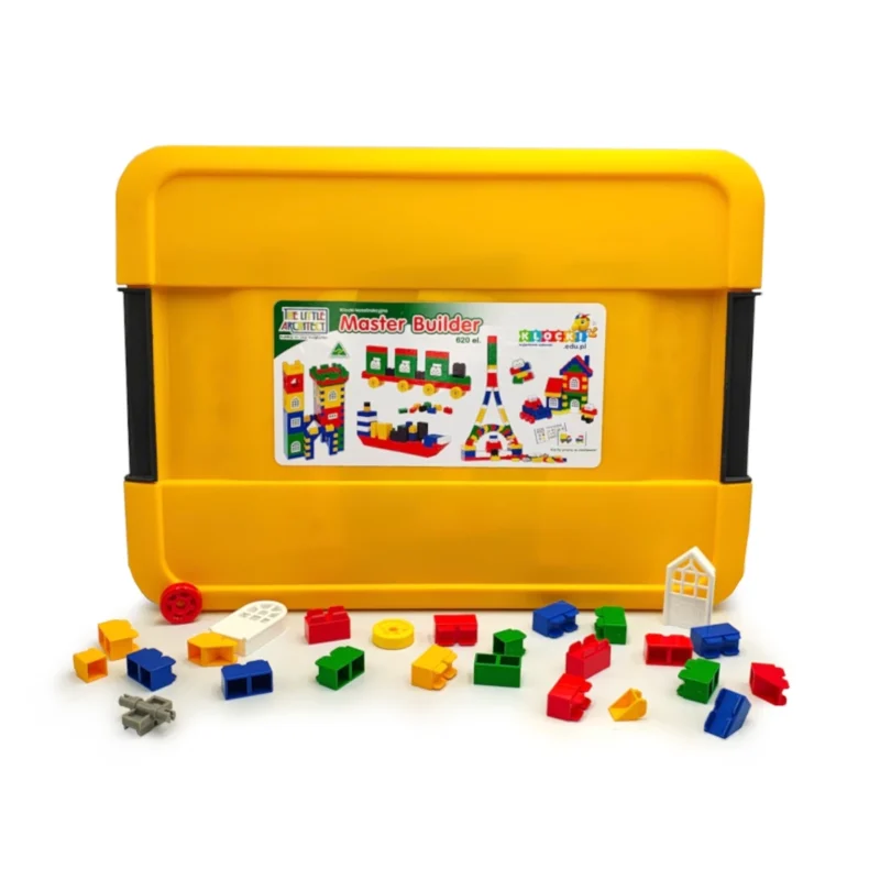 Klocki konstrukcyjne Master Builder 620 el. – Little Architect 4+