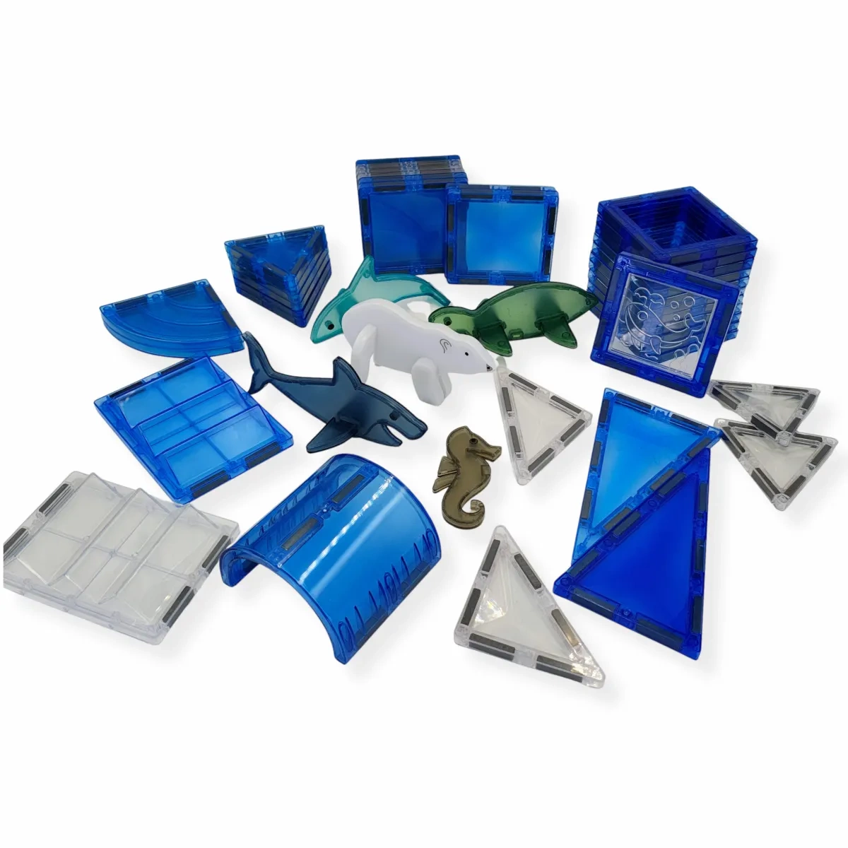 Klocki magnetyczne Ocean Window Art 68 el. – X-Bida 3+ - obrazek 7