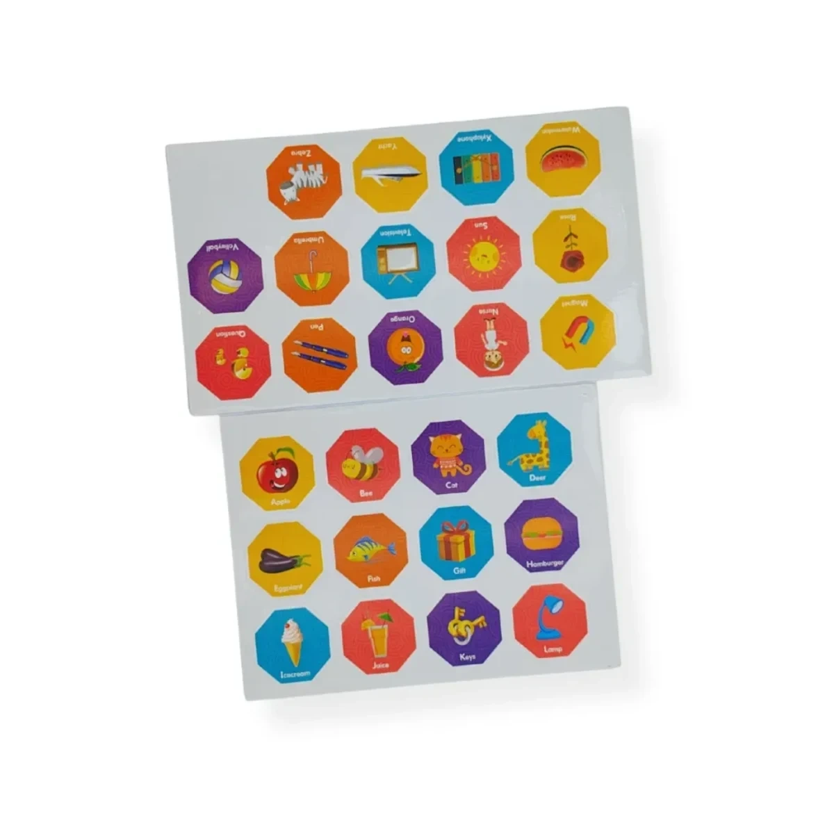 Klocki magnetyczne kulodrom tęczowy 95 el. – Magnetic Tiles 4+ - obrazek 4