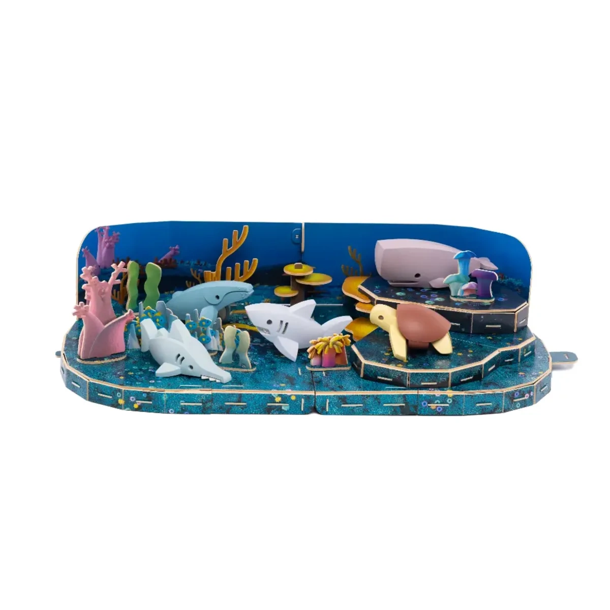 Magnetyczne zwierzaki Half Toys Ocean 3D – figurki dla dzieci 3+ - obrazek 2