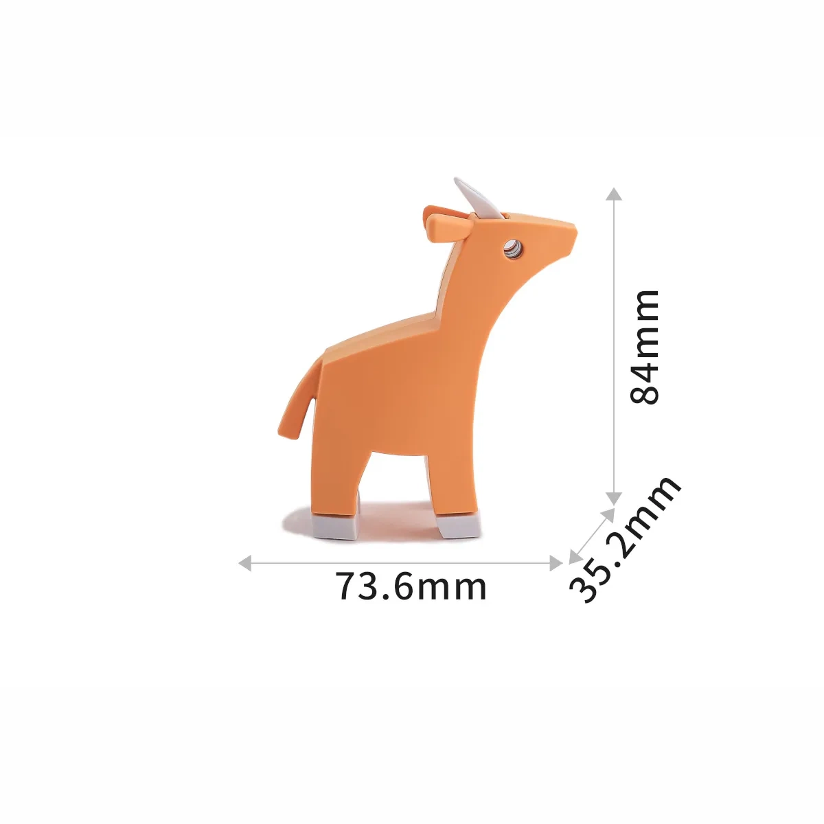 Magnetyczne zwierzaki Half Toys safari puzzle 3D – figurki 3+ - obrazek 7