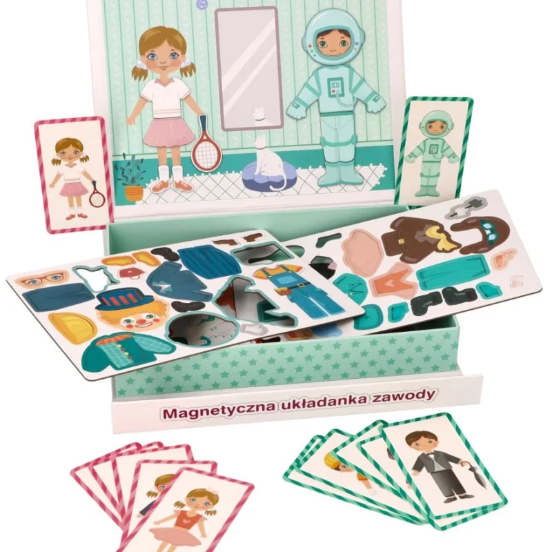 Adam Toys Układanka magnetyczna Zawody