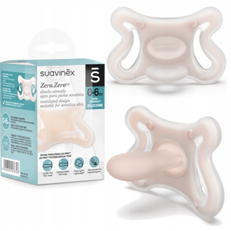Suavinex Smoczek fizjologiczny SX Pro 0-6 m - fair | Zero Zero